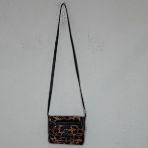 Leopard Print Crossbody Bag